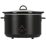 5.6L Slow Cooker - Black Unclassified Sheffield 